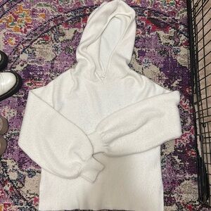 White Sweatshirt Sweater